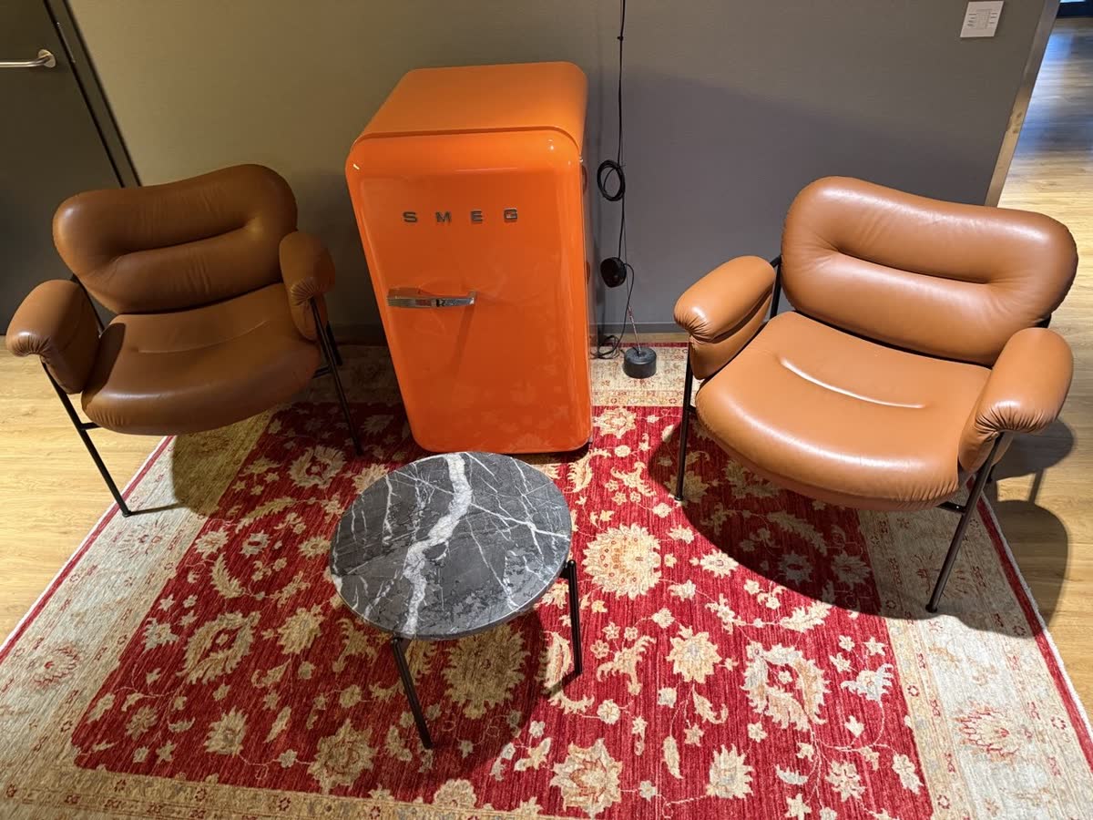 Gofore sauna lobby